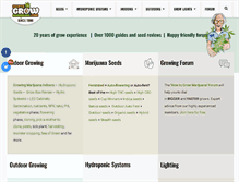 Tablet Screenshot of howtogrowmarijuana.com