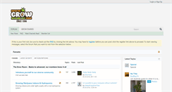 Desktop Screenshot of forum.howtogrowmarijuana.com